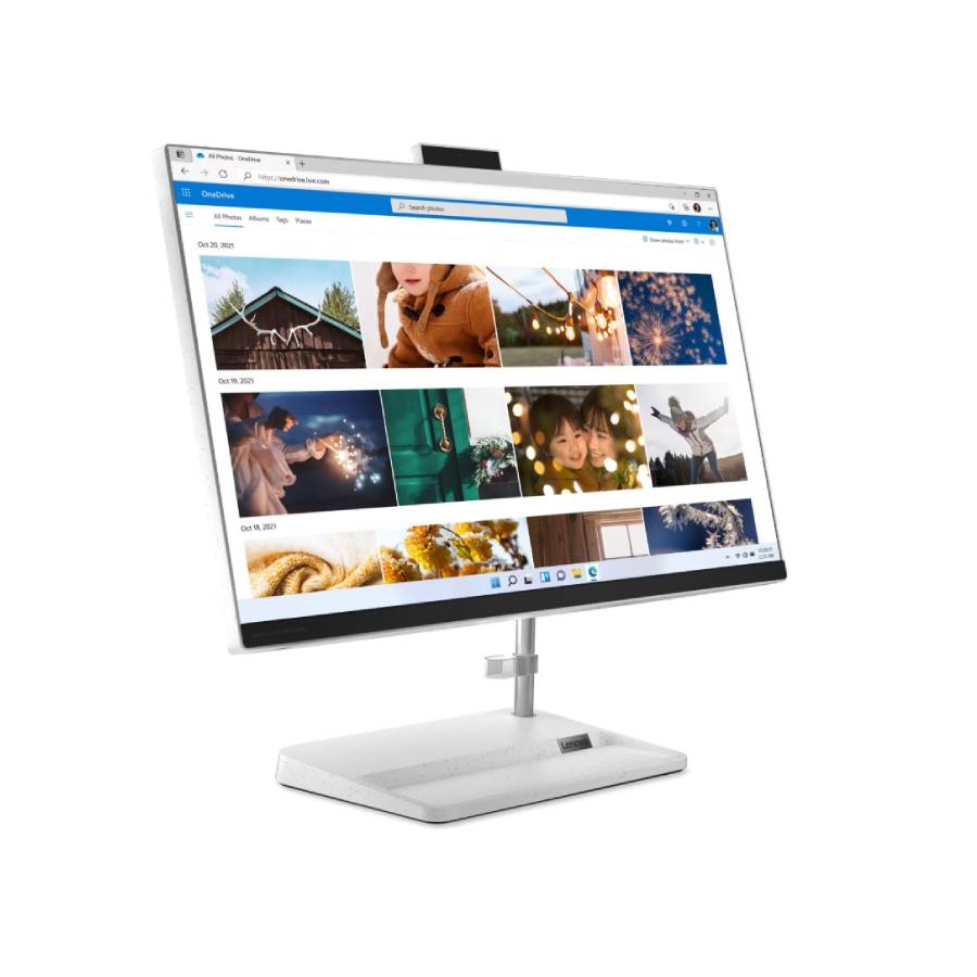 AIO LENOVO IC 3 24IAP7 24" NEGRO FHD INTEL I5 12450H 12GB(8GB+4GB) 3200MHZ DDR4 512GB NVME W11H NEGRO